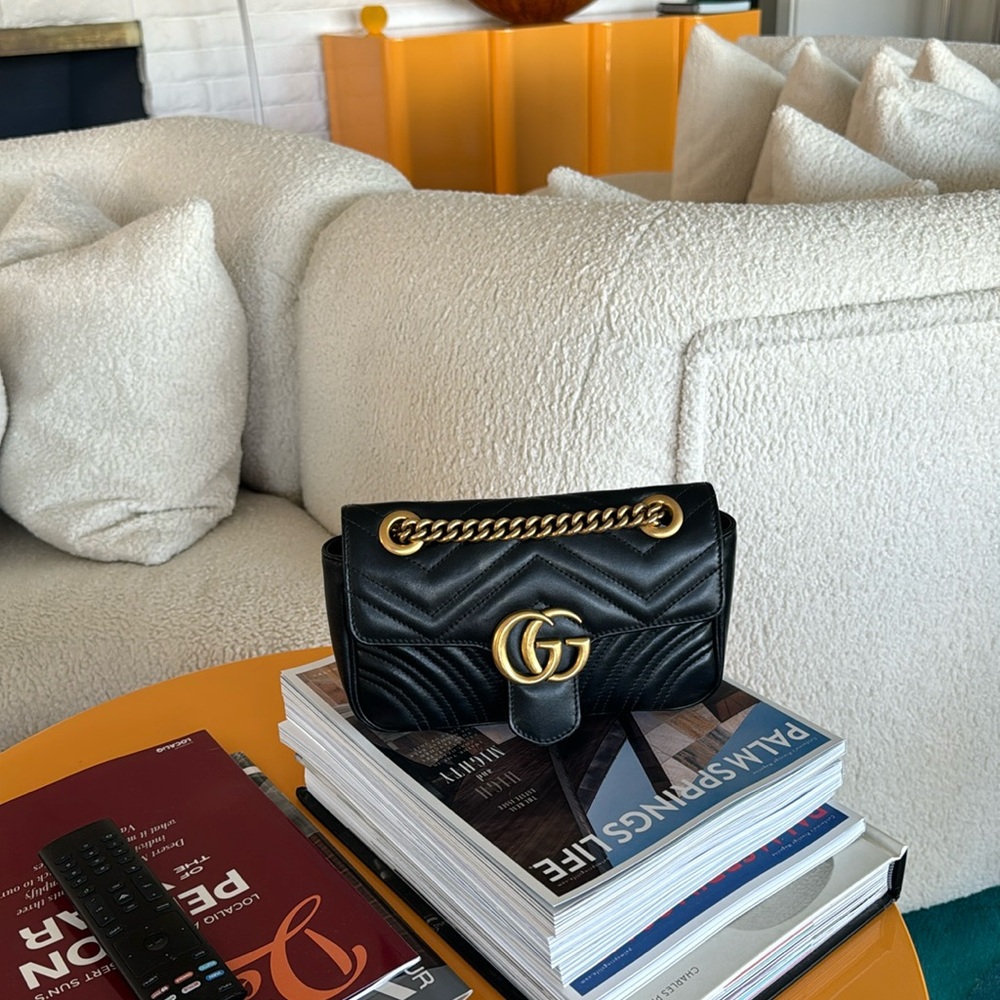 GG MARMONT SMALL SHOULDER BAG